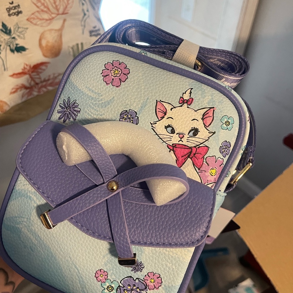 Disney Purple and Blue Crossbody Bag